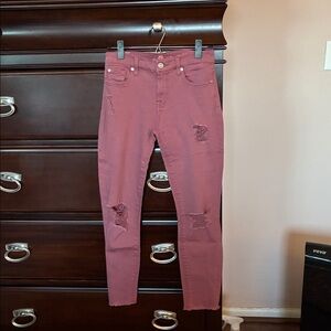 7 For All Mankind skinny jeans, Size 25